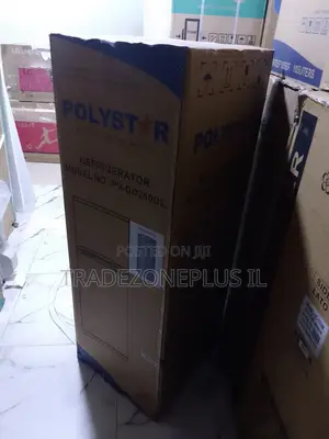 Polystar Energy Efficient Double Door Fridge