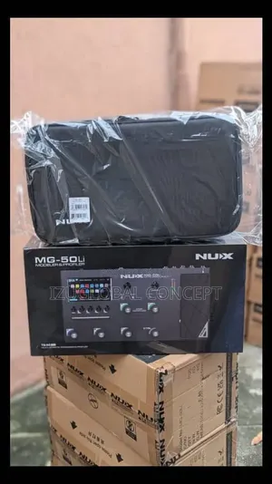 Nux MG-50Li Guitar Bass Multi-Fx Processor and Profiler With Built