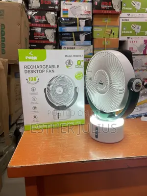 8 Inches Rechargeable Fan