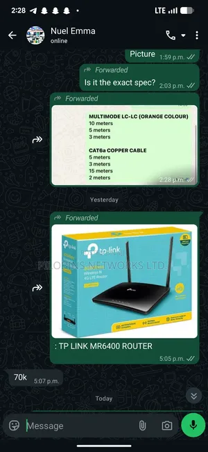 Tplink Archer Mr200
