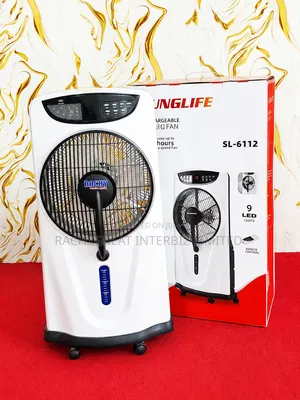 RACHY Rechargeable Air Cooler Fan With Mist Function Remote Control