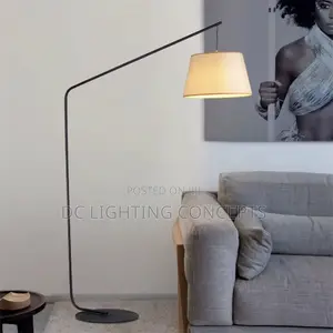 Nordic Postmodern Large Traditional Led Floor Lamp With Iron Frame.