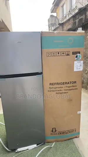 Hisense 306L Double Door Fridge – Low Power Consumption Refrigerator