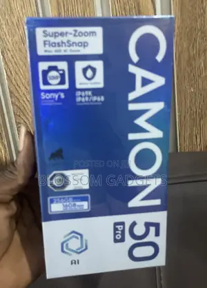 New Tecno Camon 50 Pro 256 GB Silver