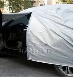 Foreign Double Layer Car Cover With Door Side Zipper