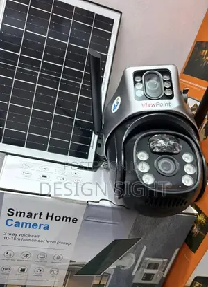 Dual Lens Solar PTZ Camera