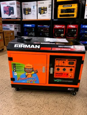 FIRMAN SDG10000SE3 10kVA Silent Diesel Generator – Reliable Electric