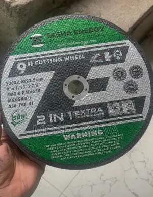 Tasha Energy 9" Metal Cutting Disc (230 × 2.0 × 22.2mm)