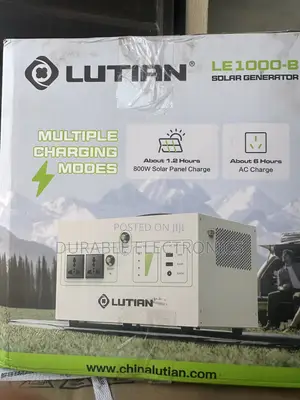 Lutian Solar Generator Complete Set Up (All in One)