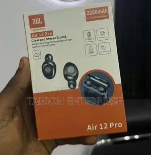 JBL Air 12 Pro Wireless Powerbank Earbuds