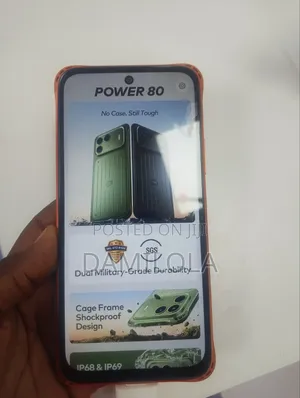 New Itel Power 80 128 GB Orange