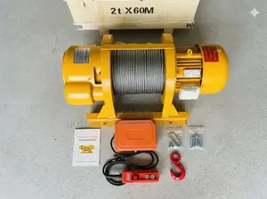 Heavy-Duty Electric Wire Rope Hoist Winch