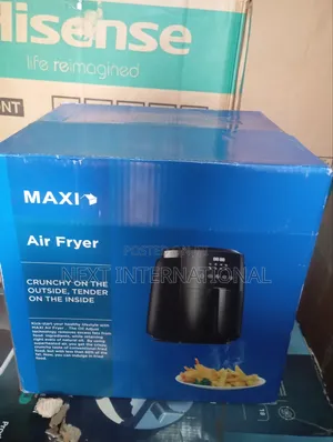 Maxi Air Fryer 4L Black Digital Control and Display