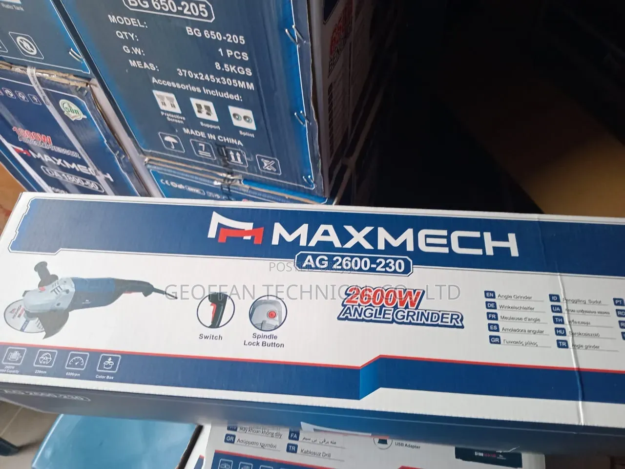 Maxmech AG 2600-230 Angle Grinder