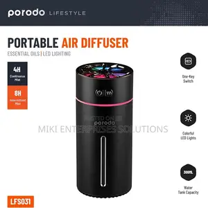 Porodo Lifestyle Scented Car Cool Mint Humidifer
