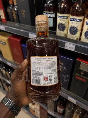 Martell Blue Swift Cartoon of 12 Bottles