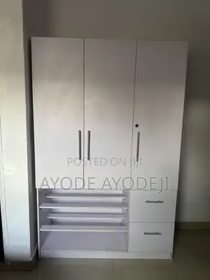 3 Door Walldrop for Cloth and Shoe Rack