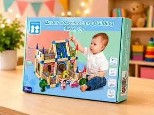 Master of Architecture Building Block Kids Toy Ages 3+