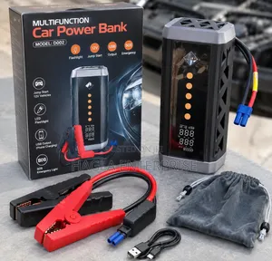 Portable Multifunction Car Power Bank/Jump Starter Kit.