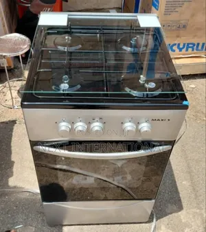 Maxi Gas Cooker 50X50 4 Burners Basic Grey