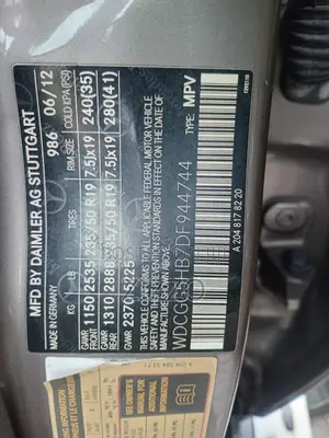 Mercedes-Benz GLK-Class 2012 Gold