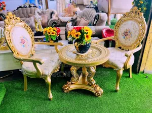 Royal Heritage Accent Chair Set ( Me and You)