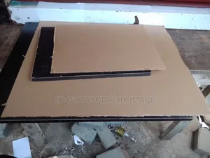20 by 24 Wooden Frameless Board With Acrylic Plastic Glass
