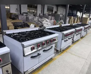 6 Burner Cooker With Oven