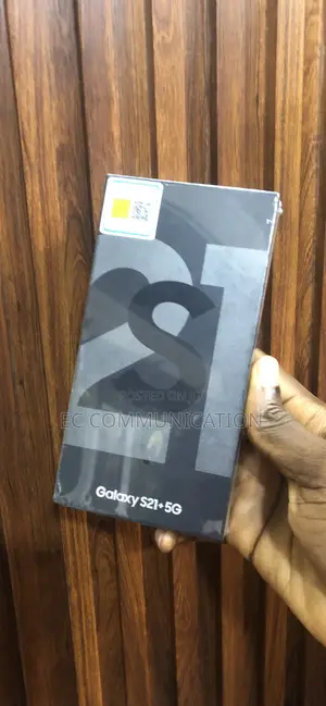 New Samsung Galaxy S21+ 5G 256 GB Black