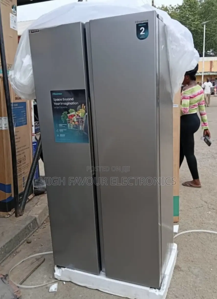 Hisense Side by Side Refrigerator Standing Fridge
