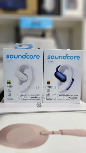 NEW Soundcore AeroFit 2 Open-Ear Wireless Bluetooth Adjustable Ear
