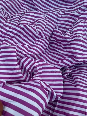 Office Cotton Strips Shirt Materials