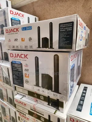 Original DJACK DJ-3802 Bluetooth Home Theater System