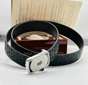 Hermes, Fendi Genuine Leather Luxury Men Woo Belt–Durable,High Quality