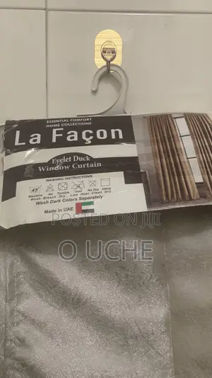 New La Facon Curtains From Dubai Light Cream