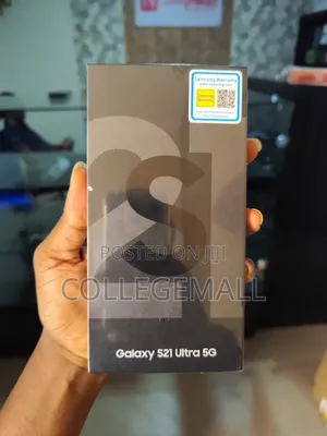 New Samsung Galaxy S21 Ultra 5G 256 GB Black