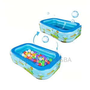 Inflatable Swimming Pool for Kids (With Automatic Pump)