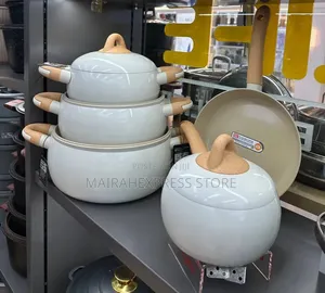 UCC Life 9-Piece Ceramic Cookware Set T2mm7