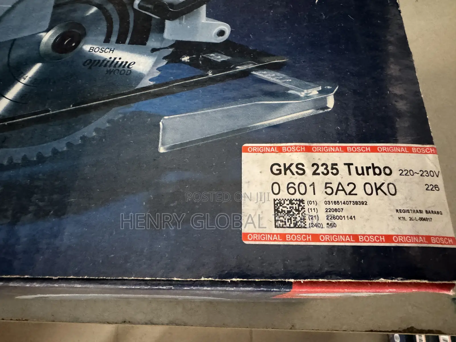 2050w 10” Original Bosch Circular Saw Machine