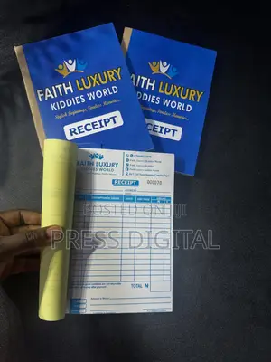Quality Carbonize Invoice/Receipt Booklet