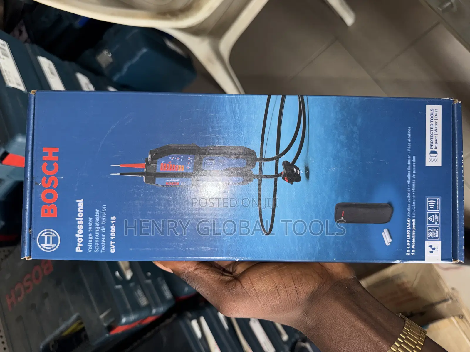 1000amps Bosch Electric Voltage Testing Kit Tools