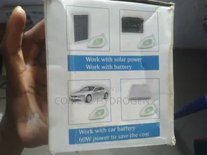 12V 60watts Solar Pressing Iron 180° Energy Saver