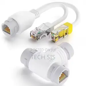 Cat6 RJ45 Network Cable Splitter. Instant Connection Expander.