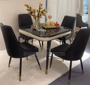 The Sovereign Noir Quilted Dining Collection