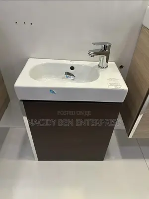 Roca Cabinet Basin With Its Mixer Tap With Overflow Pop Up Waste