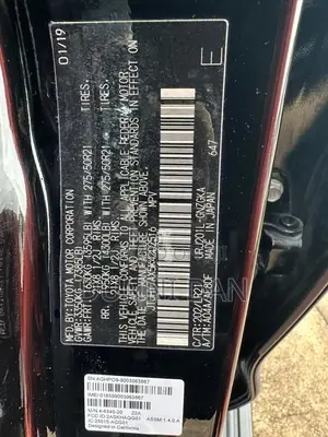 Lexus LX 570 AWD 2019 Black