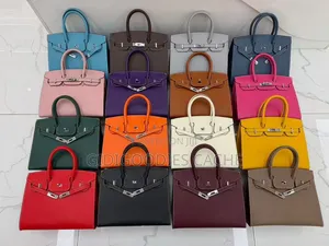 Women's Luxury Structured Leather Top-Handle Handbag Collection