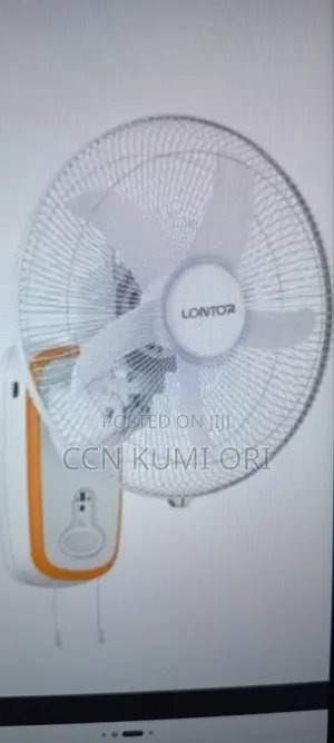 Lontor 16-Inch Rechargeable Fan With Remote ,AC/Dc
