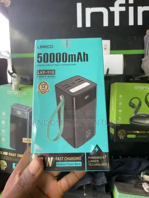 LINKCO 50000mAh 27W Fast Charging Power Bank (LKP-51Q)–Digital Display