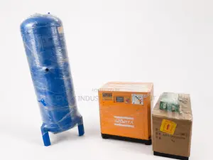 Complete 15hp Air Screw Compressor With Tank and Air Dryer